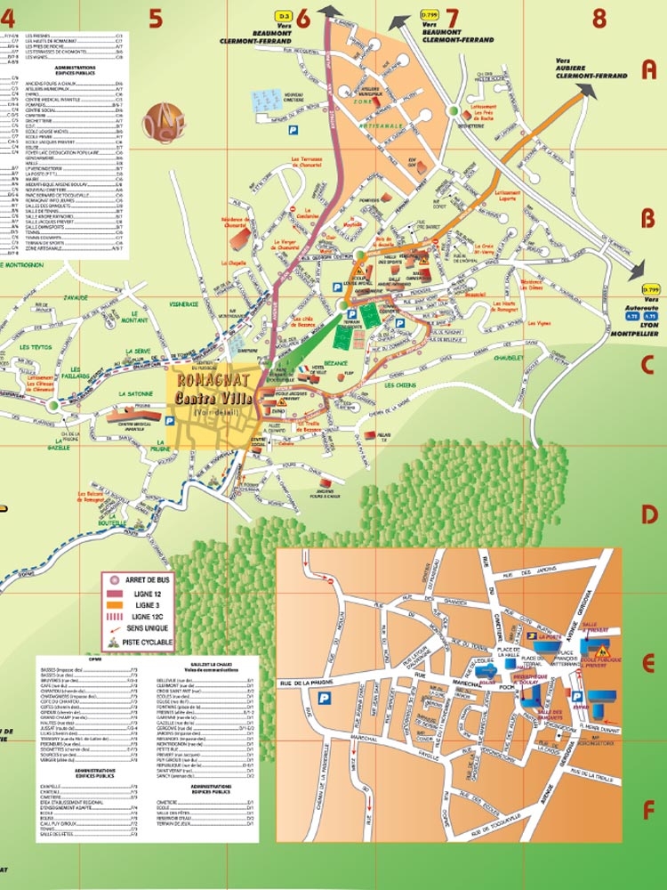 Plan de ville – 2009