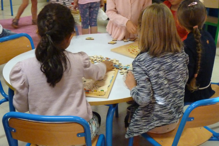 Jeux à l'école Louise-Michel de Romagnat