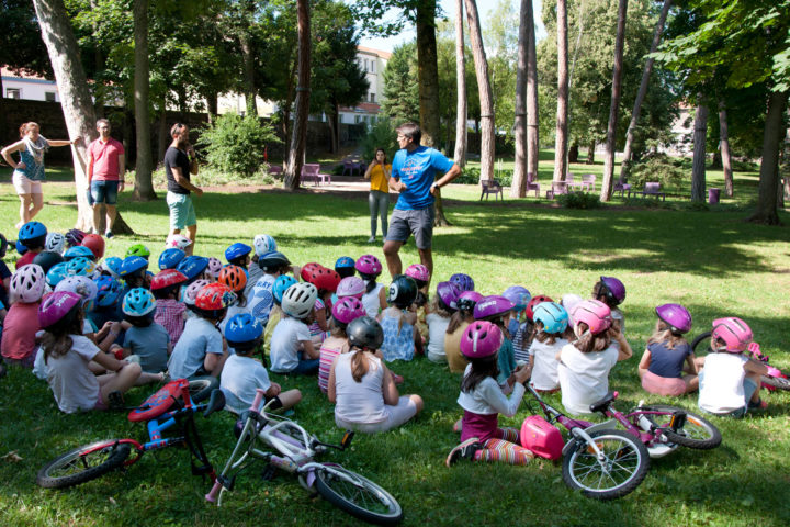 Apprentissage du vélo