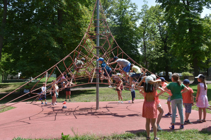 L'araignée au parc Bernard-de-Tocqueville