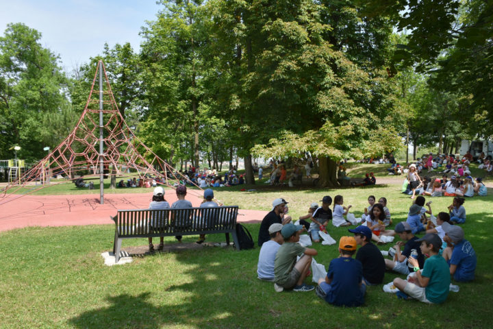 Pique-nique au parc Bernard-de-Tocqueville