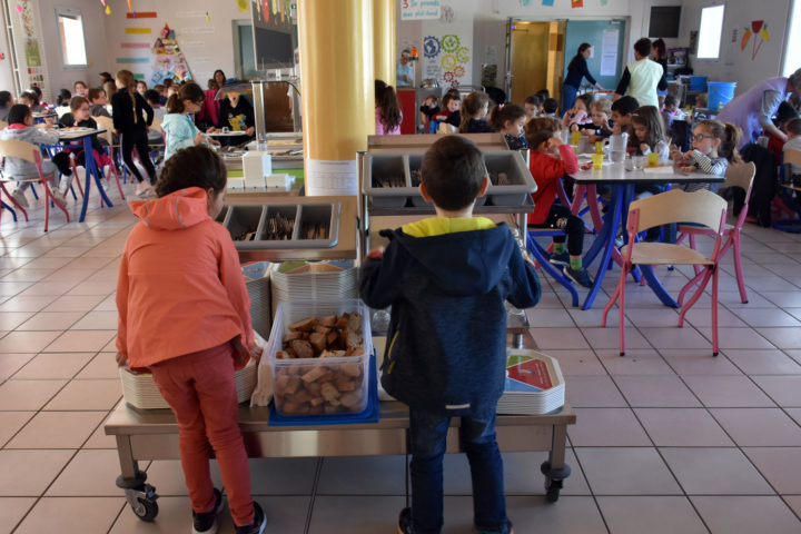 Le self service de l'école Jacques-Prévert