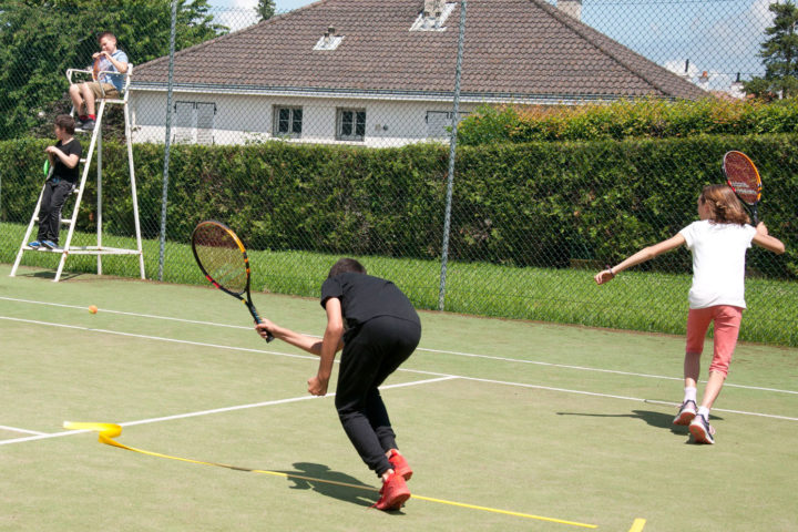 Activité tennis en collaboration avec le RTC