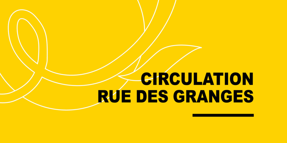 Changement du plan de circulation