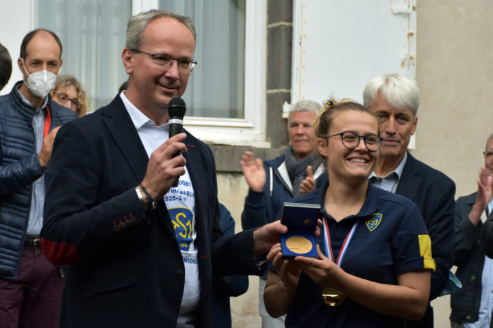 ASM Romagnat rugby féminin Laurent Brunmurol Léa Gabriagues