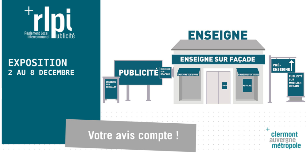 Exposition – Règlement Local de Publicité intercommunal (RLPi)