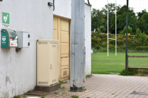 defibrillateur-romagnat-terrain-Michel-Brun-rugby