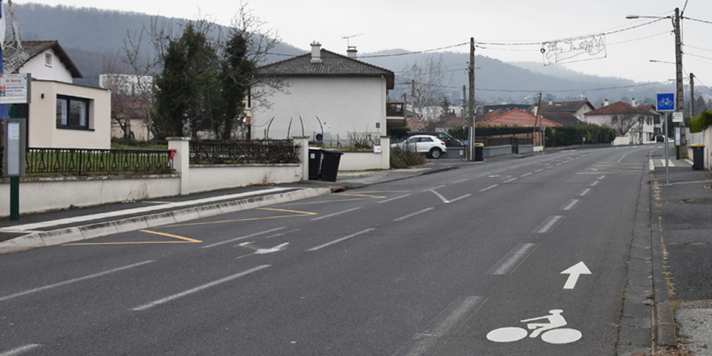 Travaux d’aménagement cyclable