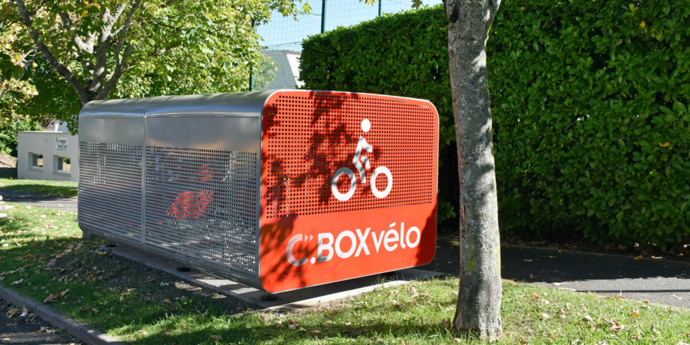 Une C. BOX vélo installée avenue des Pérouses