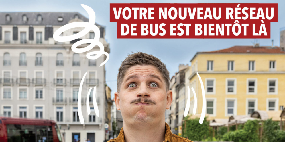 Le nouveau réseau T2C à Romagnat