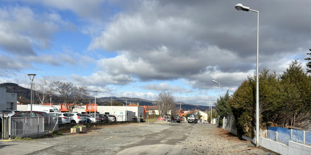 Travaux rue de Laubize